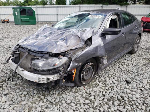 HONDA CIVIC LX 2019 with VIN 2HGFC2F62KH514330 - Photo from auction