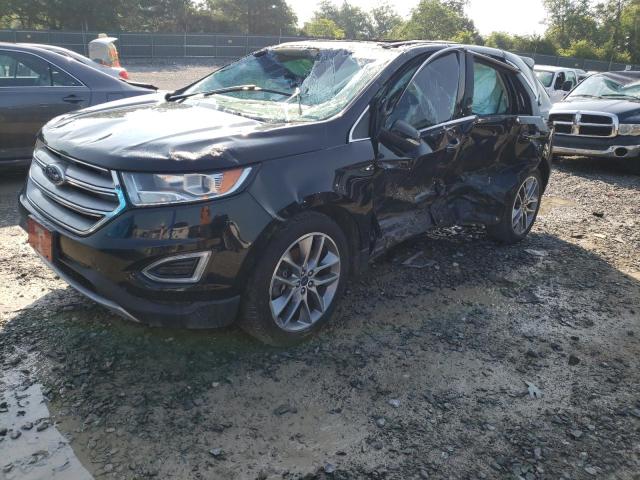 FORD EDGE TITAN 2016 with VIN 2FMPK4K84GBB77318 - Photo from auction