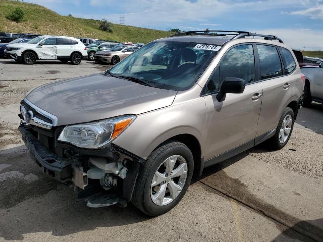 SUBARU FORESTER 2 2015 with VIN JF2SJABC2FH832888 - Photo from auction