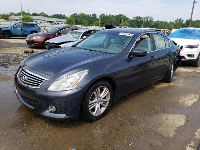 INFINITI G25 BASE 2011 with VIN JN1DV6AP1BM603927 - Photo from auction