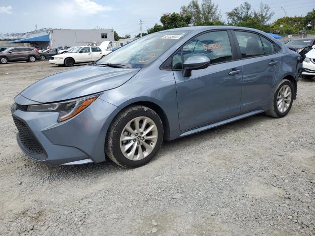 TOYOTA COROLLA LE 2021 with VIN 5YFVPMAE3MP266028 - Photo from auction