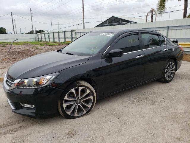 HONDA ACCORD SPO 2015 with VIN 1HGCR2F50FA187455 - Photo from auction