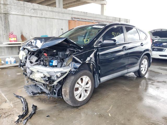 HONDA CR-V EXL 2014 with VIN 2HKRM3H77EH544827 - Photo from auction