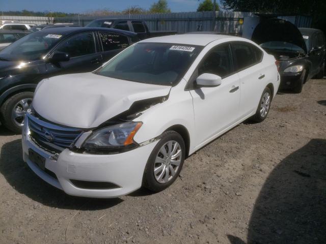 NISSAN SENTRA S 2015 with VIN 3N1AB7AP1FY277292 - Photo from auction