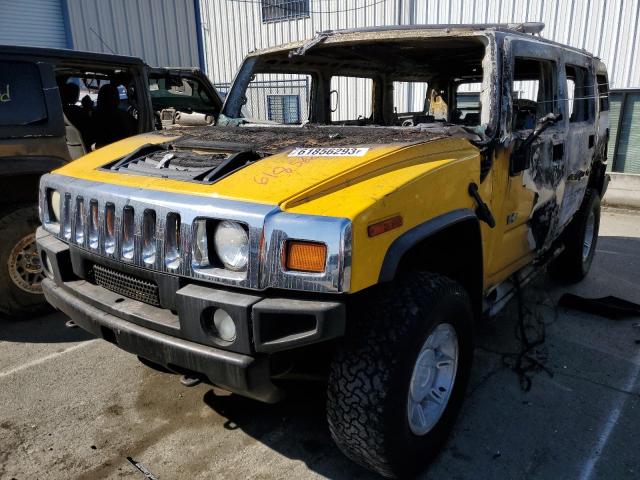 HUMMER H2 2004 with VIN 5GRGN23UX4H102907 - Photo from auction