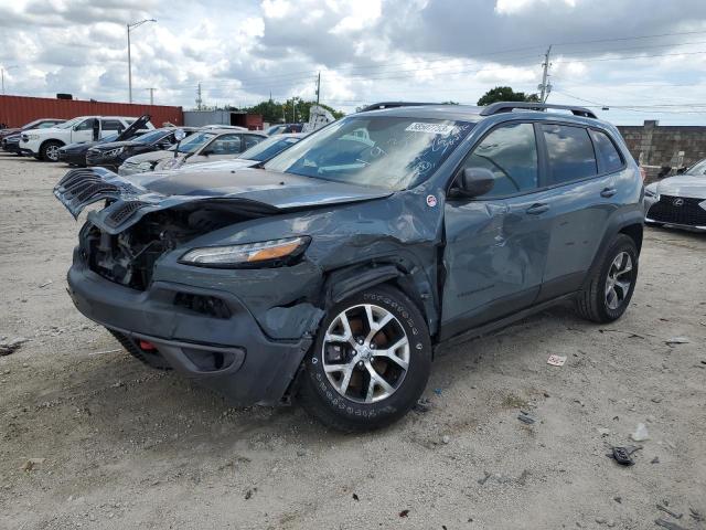JEEP CHEROKEE T 2014 with VIN 1C4PJMBB0EW191344 - Photo from auction