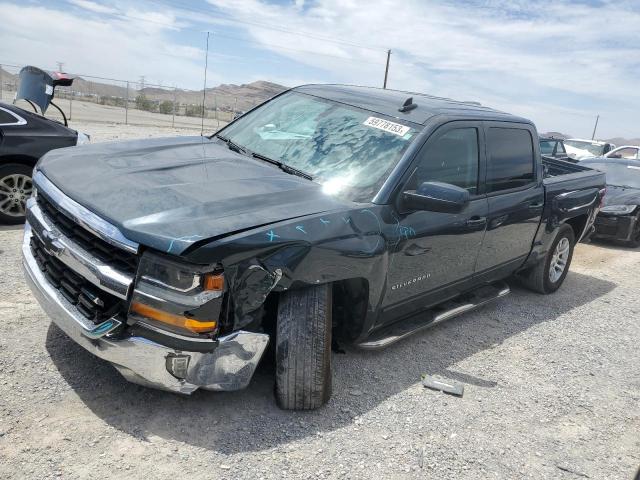 CHEVROLET SILVERADO 2018 with VIN 3GCPCREC9JG560223 - Photo from auction