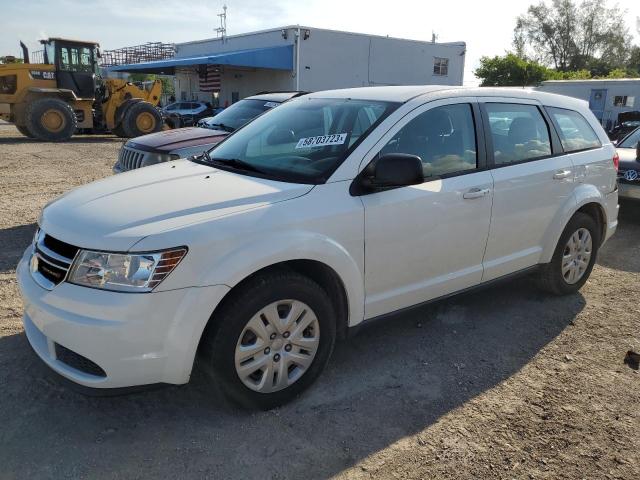 DODGE JOURNEY SE 2014 with VIN 3C4PDCAB8ET133992 - Photo from auction