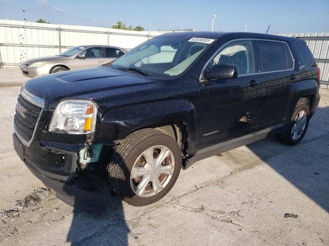 GMC TERRAIN SL 2017 with VIN 2GKALMEKXH6293328 - Photo from auction