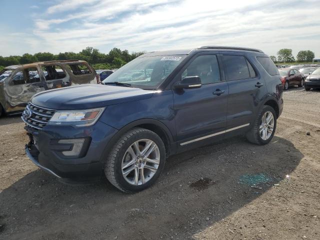 FORD EXPLORER X 2017 with VIN 1FM5K8D84HGD65116 - Photo from auction