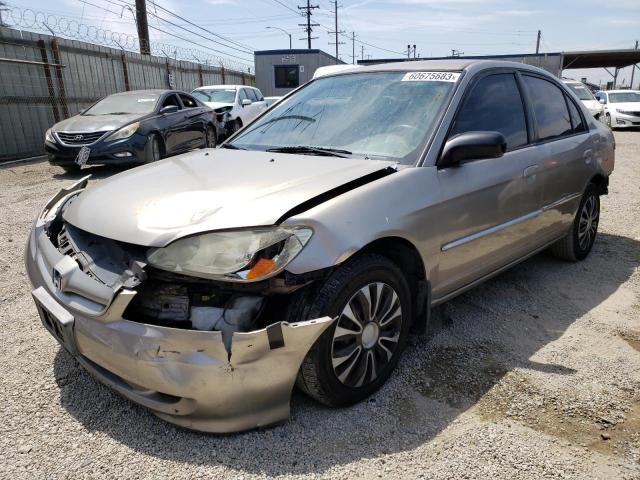 HONDA CIVIC LX 2005 with VIN 2HGES16565H591092 - Photo from auction
