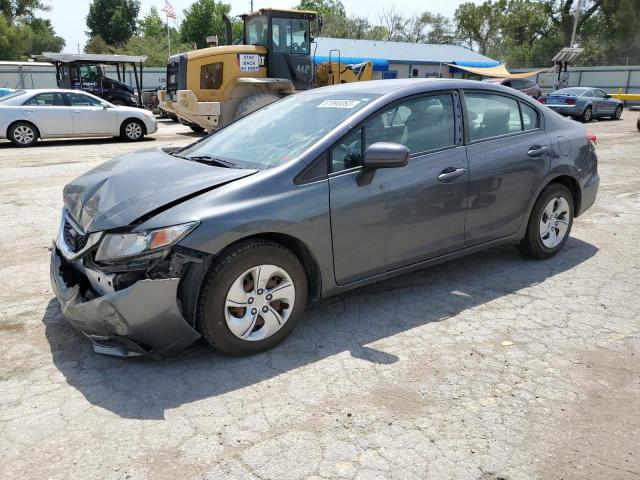 HONDA CIVIC LX 2015 with VIN 2HGFB2F56FH548626 - Photo from auction