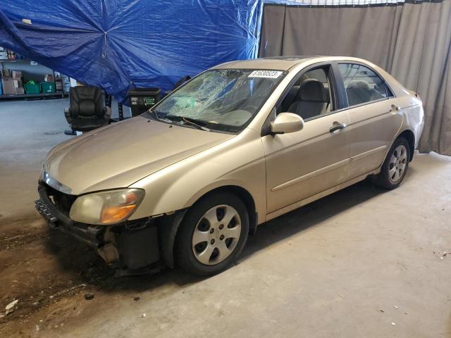 KIA SPECTRA EX 2009 with VIN KNAFE221595652994 - Photo from auction