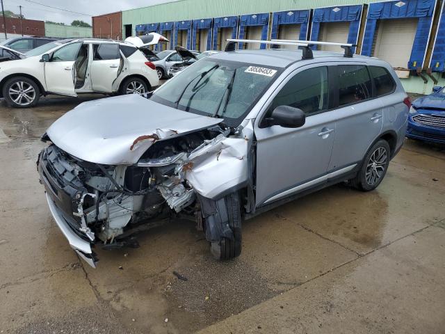 MITSUBISHI OUTLANDER 2017 with VIN JA4AZ2A37HZ011674 - Photo from auction