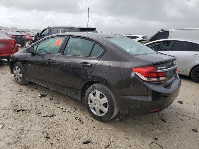 Photo 2 from auction – 2013 HONDA CIVIC LX with VIN 2HGFB2F57DH547174