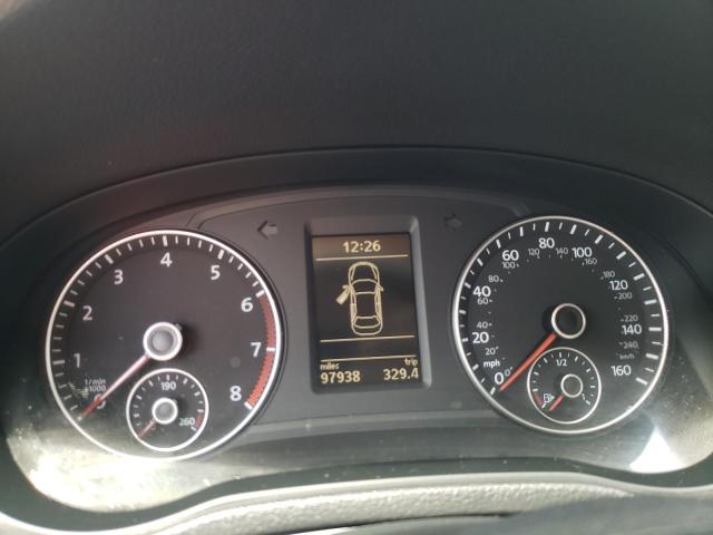 Photo 9 from auction – 2012 VOLKSWAGEN PASSAT SE with VIN 1VWBP7A34CC034092