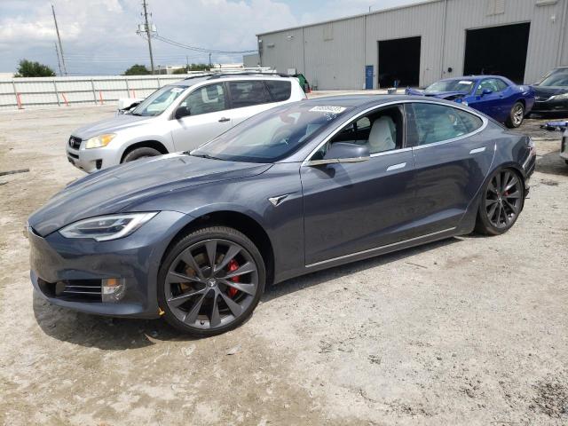 TESLA MODEL S 2018 with VIN 5YJSA1E45JF295199 - Photo from auction