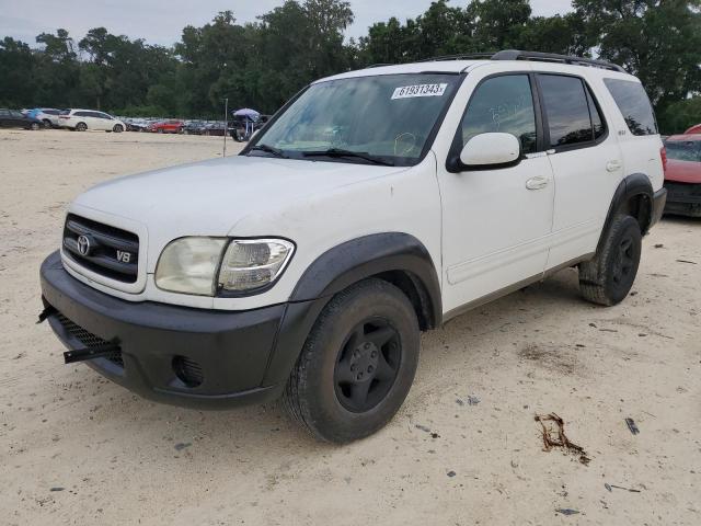 TOYOTA SEQUOIA SR 2002 with VIN 5TDZT34A22S071364 - Photo from auction