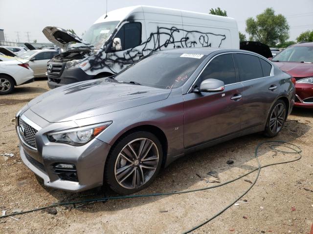 Photo 1 from auction – 2015 INFINITI Q50 BASE with VIN JN1BV7AR0FM393504