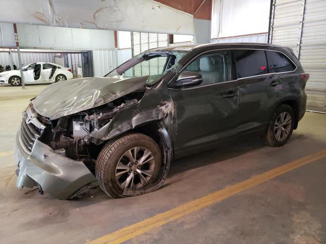 TOYOTA HIGHLANDER 2015 with VIN 5TDJKRFH6FS109066 - Photo from auction