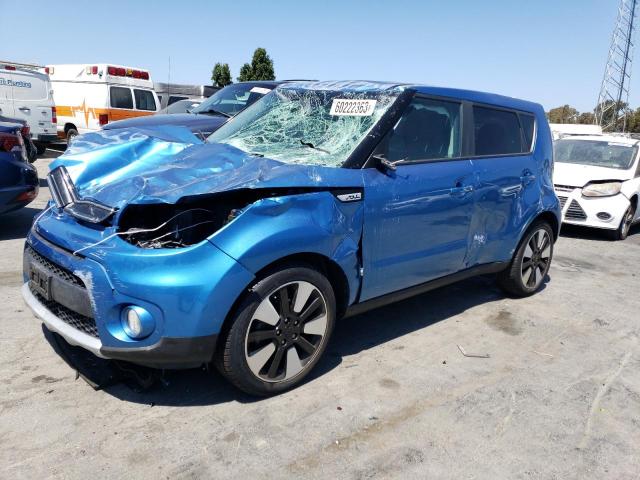 KIA SOUL + 2019 with VIN KNDJP3A58K7640964 - Photo from auction