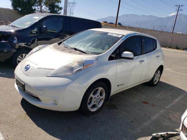NISSAN LEAF S 2014 with VIN 1N4AZ0CP9EC338785 - Photo from auction