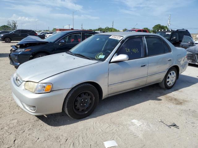 TOYOTA COROLLA CE 2002 with VIN 2T1BR12E42C552204 - Photo from auction