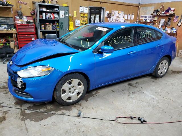 DODGE DART SE 2015 with VIN 1C3CDFAA0FD266328 - Photo from auction