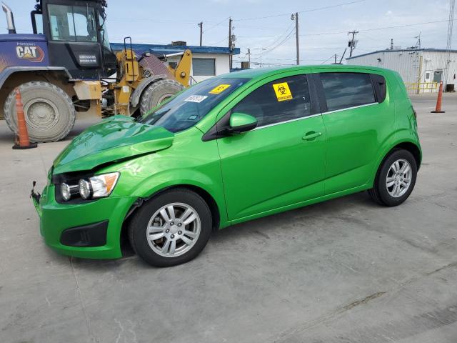 CHEVROLET SONIC LT 2015 with VIN 1G1JC6SG6F4216809 - Photo from auction