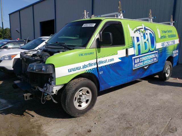 CHEVROLET EXPRESS G2 2018 with VIN 1GCWGBFG3J1206110 - Photo from auction