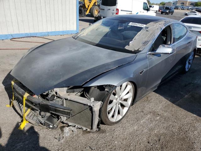 TESLA MODEL S 2013 with VIN 5YJSA1DP0DFP07464 - Photo from auction