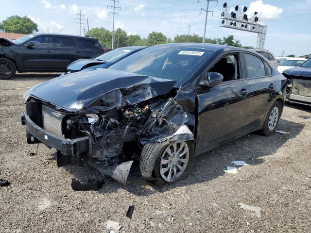 KIA FORTE FE 2021 with VIN 3KPF24AD9ME265591 - Photo from auction