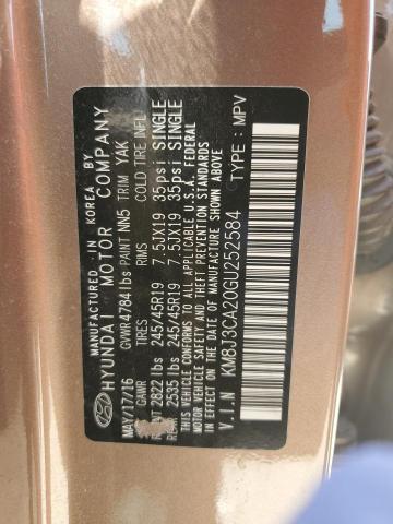 Photo 14 from auction – 2016 HYUNDAI TUCSON LIM with VIN KM8J3CA20GU252584