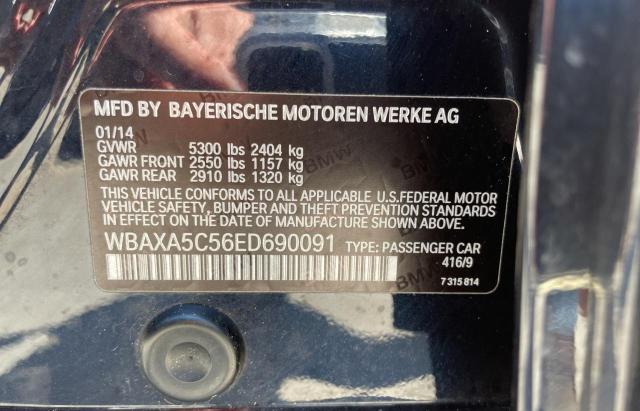 Photo 10 from auction – 2014 BMW 535 D with VIN WBAXA5C56ED690091