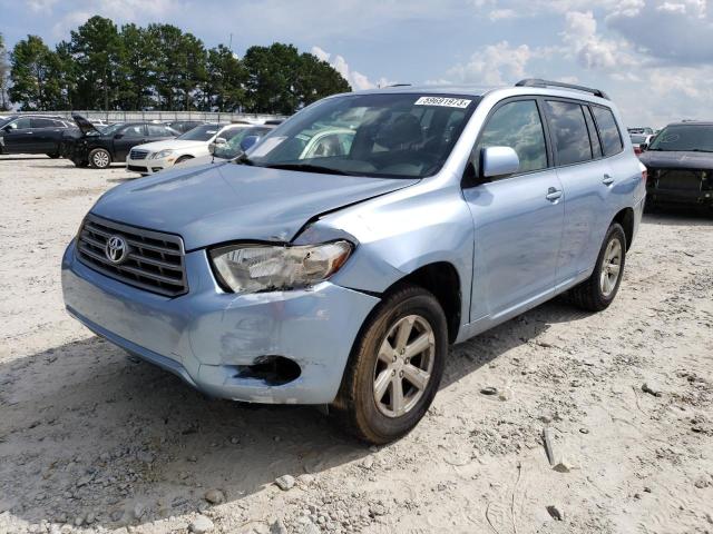 TOYOTA HIGHLANDER 2009 with VIN JTEDS41A192082778 - Photo from auction