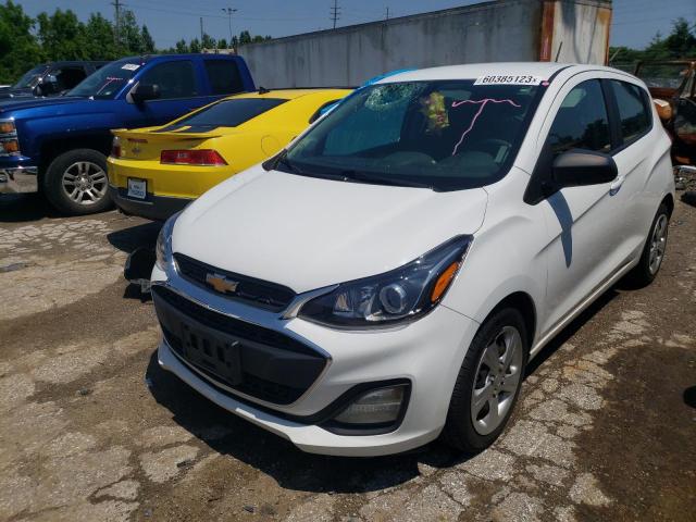 CHEVROLET SPARK LS 2021 with VIN KL8CB6SA0MC738362 - Photo from auction