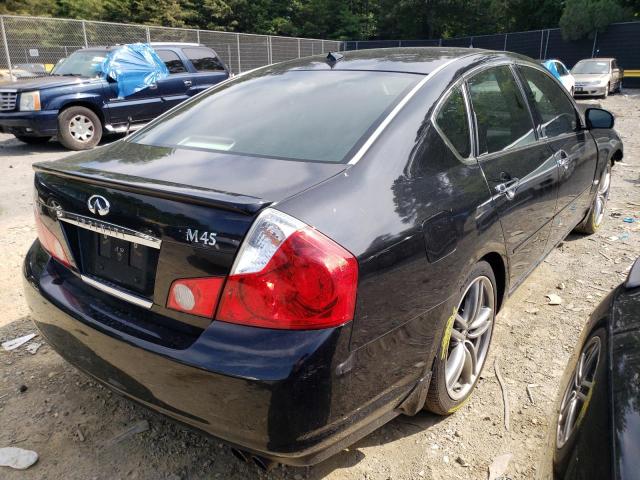 Photo 3 from auction – 2006 INFINITI M45 BASE with VIN JNKBY01E36M200480