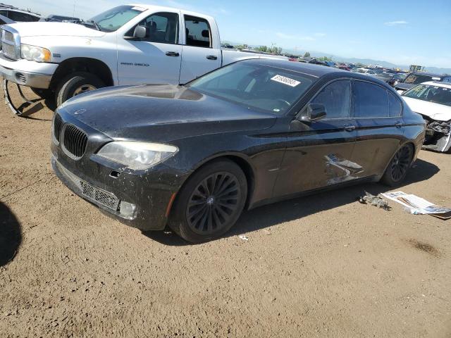BMW 750 LI 2011 with VIN WBAKB8C51BCY66040 - Photo from auction