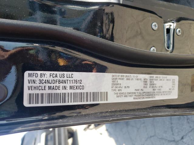 Photo 14 from auction – 2022 JEEP COMPASS LA with VIN 3C4NJDFB4NT117612