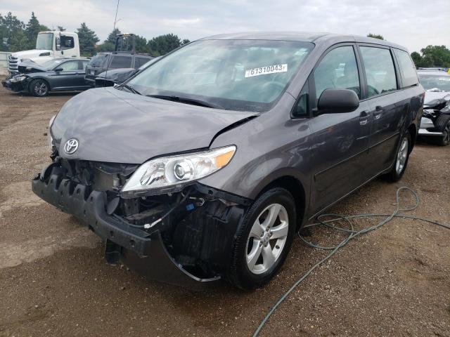 TOYOTA SIENNA 2011 with VIN 5TDZK3DC7BS089637 - Photo from auction