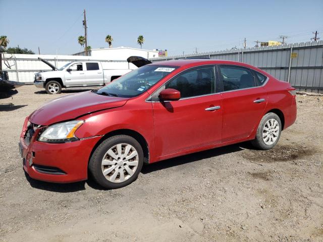 NISSAN SENTRA S 2014 with VIN 3N1AB7AP1EL680152 - Photo from auction