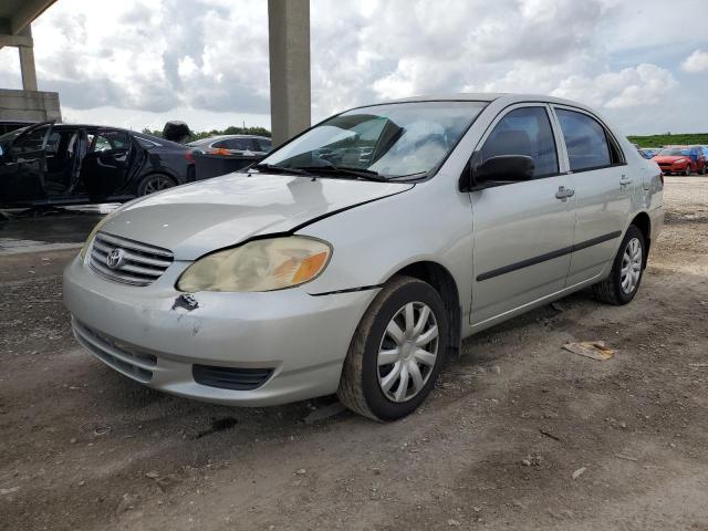 TOYOTA COROLLA CE 2003 with VIN JTDBR32EX30005395 - Photo from auction