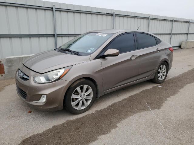 HYUNDAI ACCENT GLS 2012 with VIN KMHCU4AEXCU225604 - Photo from auction