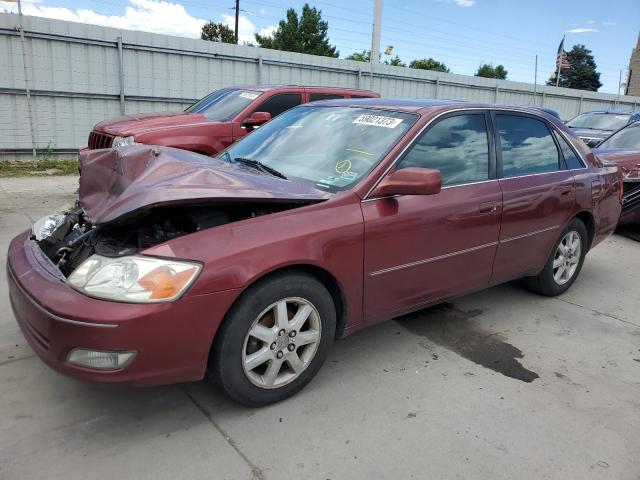 TOYOTA AVALON XL 2000 with VIN 4T1BF28B7YU112366 - Photo from auction