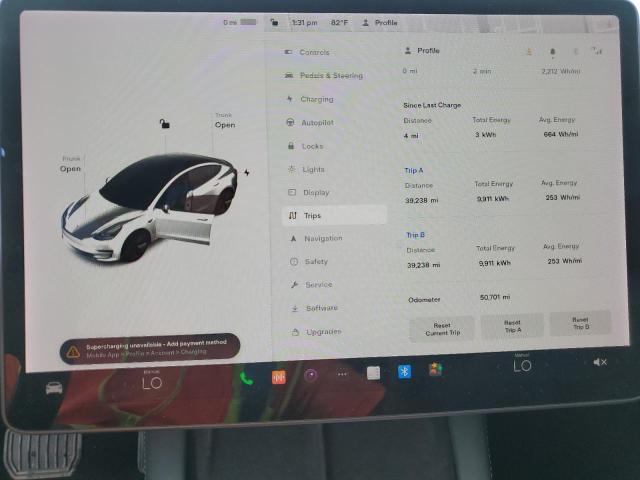Photo 9 from auction – 2021 TESLA MODEL 3 with VIN 5YJ3E1EA1MF085752