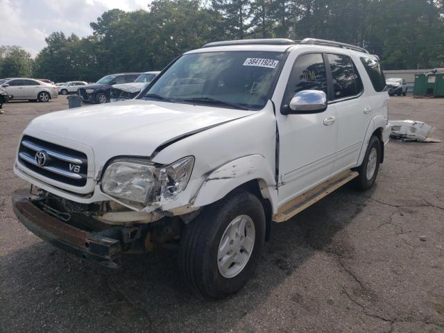 Photo 1 from auction – 2002 TOYOTA SEQUOIA LI with VIN 5TDZT38A92S113152
