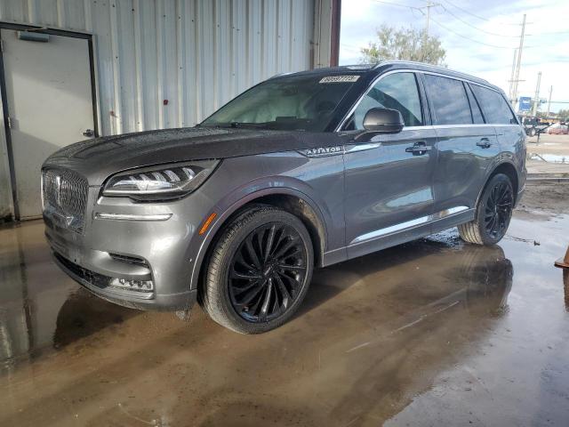 LINCOLN AVIATOR RE 2021 with VIN 5LM5J7XC6MGL09103 - Photo from auction