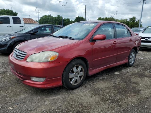 TOYOTA COROLLA CE 2003 with VIN 1NXBR32E33Z100319 - Photo from auction