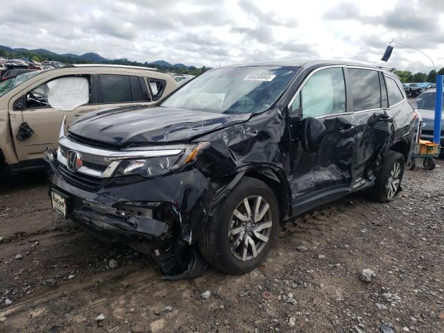 HONDA PILOT EXL 2021 with VIN 5FNYF6H5XMB012362 - Photo from auction