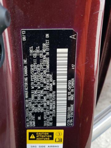 Photo 14 from auction – 2013 LEXUS RX 350 with VIN 2T2ZK1BA3DC131010